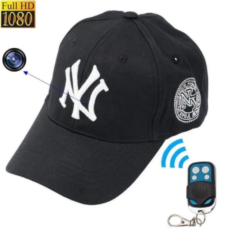 S-Talk Yankees Καπέλο Κρυφή Κάμερα FHD με Τηλεκοντρόλ S-Talk Yankees Καπέλο Κρυφή Κάμερα FHD με Τηλεκοντρόλ