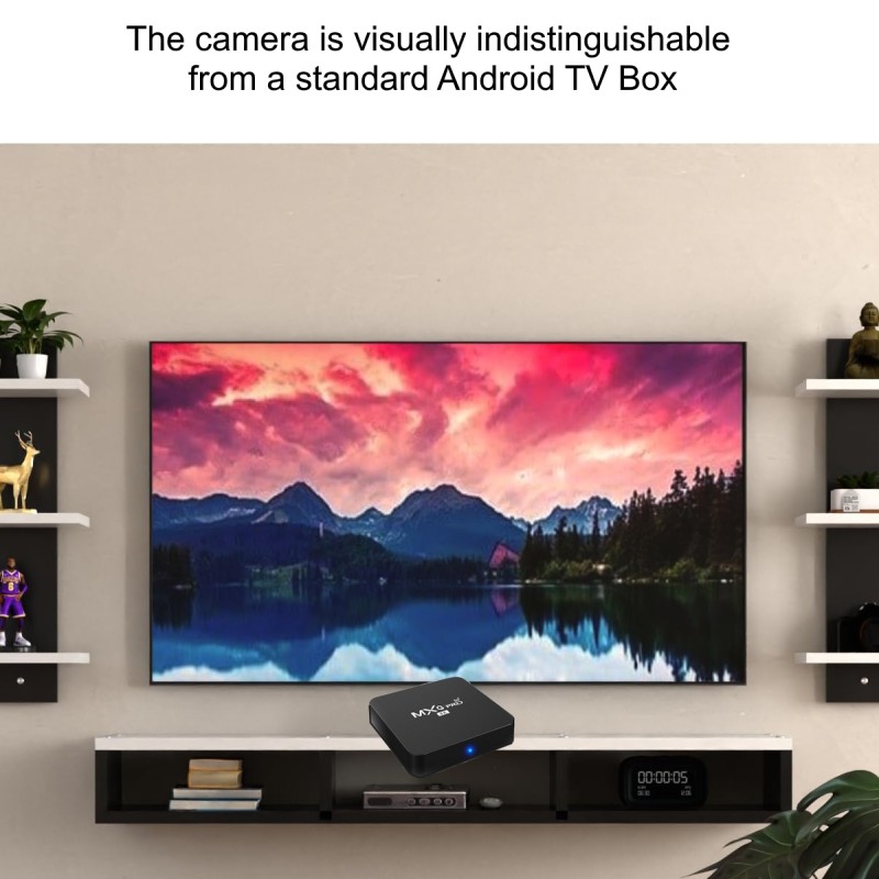 S-Talk A-24 Hidden Camera TV Box FHD Live Streaming with 32GB memory