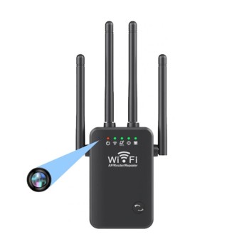 S-Talk C4 - Spy Κρυφή Κάμερα WiFi Range Extender - 1080P Εικόνα Μέσω Ιντερνετ (Android/iOS) (Ανιχν. Κίνησης/Night Vision)